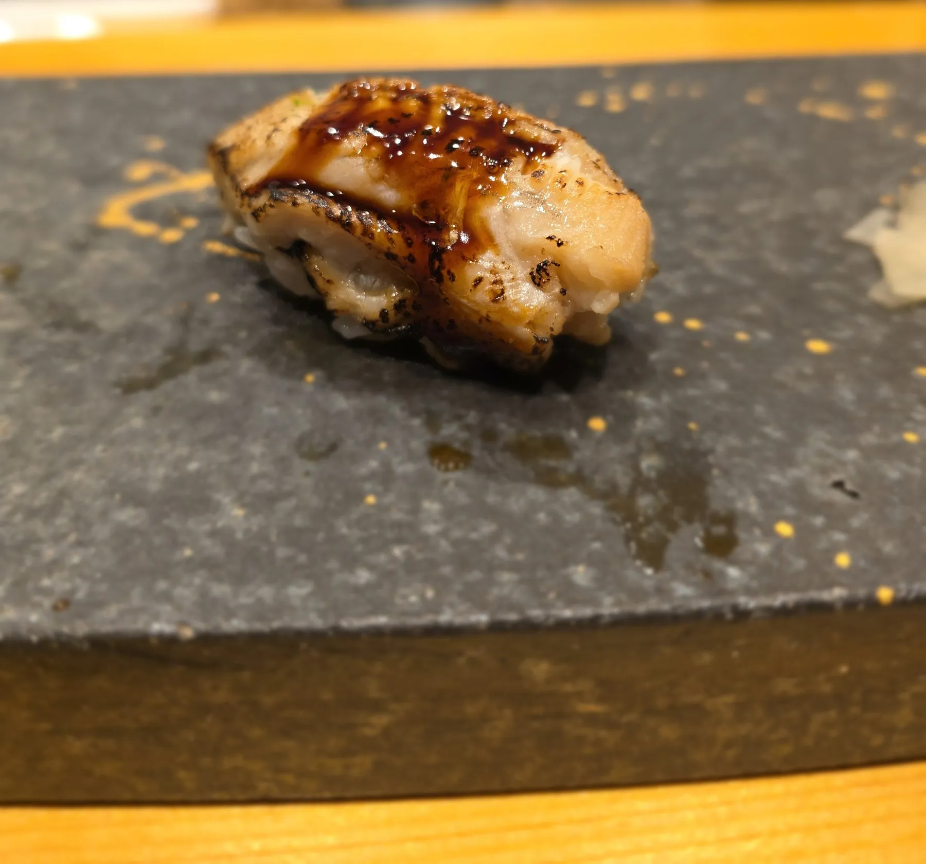 Glazed eel nigiri